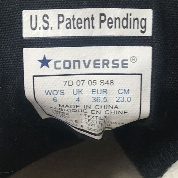 Converse All Chuck Taylor Double Tongue US Shoes Size 6 - Picture 5 of 15